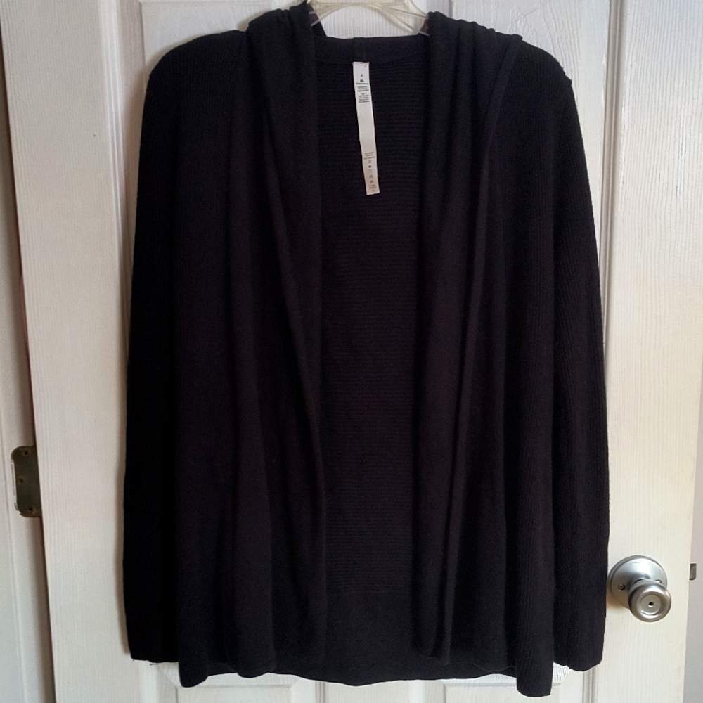Lululemon Sundown Sweater Wrap Size 4 - Picture 3 of 7